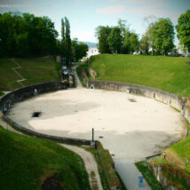 Trier Fotografie des römischen Amphitheaters